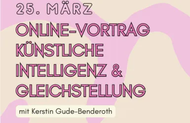 Ein Banner für die Kinomatinee am 08. März. Die Veranstaltung findet zum Weltfrauentag in Kooperation mit dem Soroptimist International Club Landau statt.