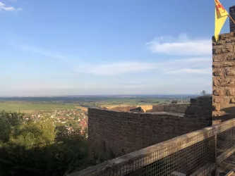 Blick von der Burg Landeck