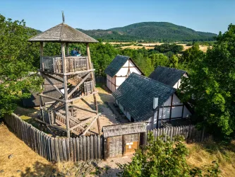 Keltendorf am Fuße des Donnersberg