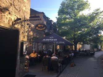 Burgrestaurant Terrasse ..