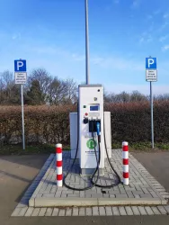 E-Ladesäule, Ansicht 2