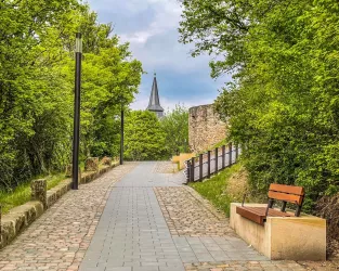 barrierefreie Zuwegung