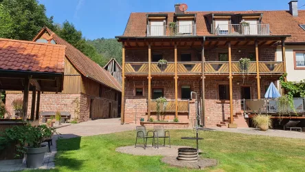 Außenansicht vom Haus