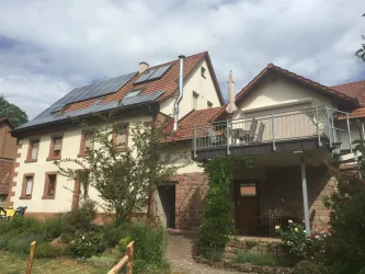 Hausansicht Rückseite Ferienhaus Werkhof (© Archiv Ferienhaus Werkhof)