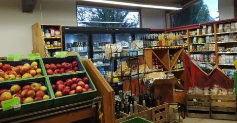 Innenbereich Hofladen