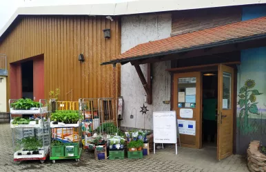 Aussenbereich Hofladen