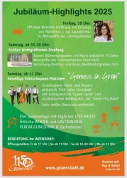 Weinfest Grünstadt - Handzettel 2 gr