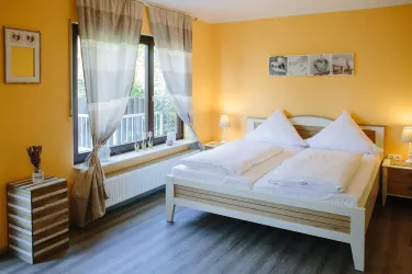 Kappelmuehle-Appartement-Bett