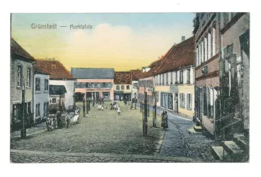 Schillerplatz um 1900  Grünstadt ©Stadtverwaltung 