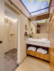 Vinotel Juniorsuite Badezimmer