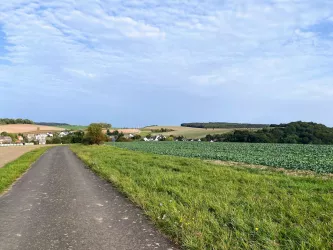 Blick auf den Ort vom Mannenberg