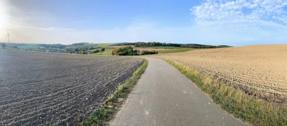 Aussicht Allhöhe Panorama-Rundweg Hoppstädten