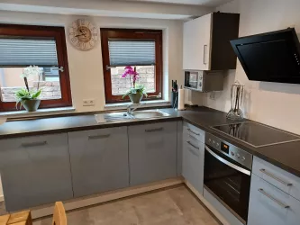 Küche (© Archiv Ferienwohnung in der Grünheck)