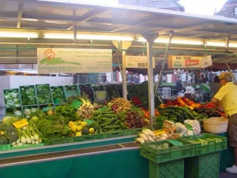 Marktstand II (© Gemüseanbau Braun)