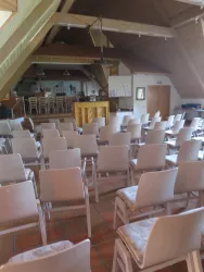 Alter Bauernhof Probenraum auf der Tenne