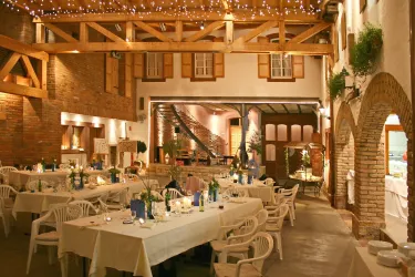 Sängerheim "Alter Bauernhof" festliches Interieur
