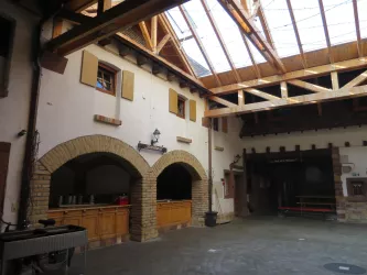 Alter Bauernhof Zeiskam Innenhof