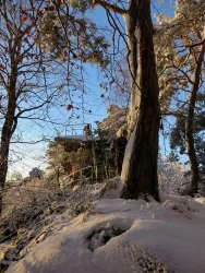 Jüngstbergkanzel im Winter (© Michael Kugler)