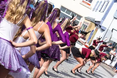 Umzug auf dem Nordpfälzer Herbstfest