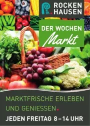 Plakat Wochenmarkt