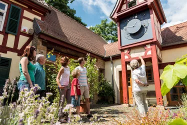 Der Hof des Museums für Zeit (© Donnersberg-Touristik-Verband e.V.)