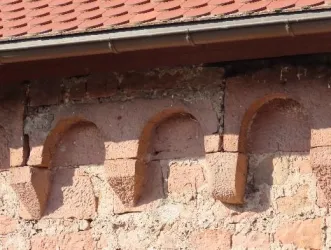 Ehemaliges Wasserschloss Rückwand
