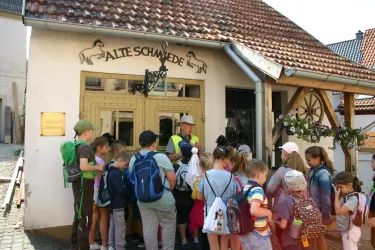 Kids on Tour an der alten Schmiede