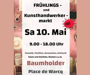 Frühlings- Kunsthandwerkermarkt Baumholder