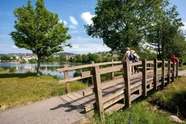 Stadtweiher Baumholder (© Horst Schulz)