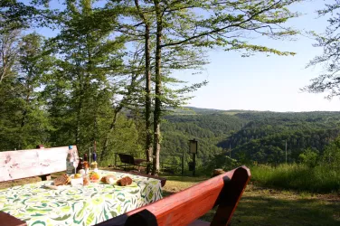 Wanderpicknick mit toller Aussicht