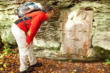 Saltuarius Ehepaar (© Touristikbüro Holzland / Sickinger Höhe)