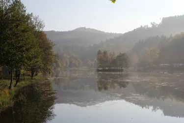 Clausensee im Herbst