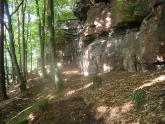 Seelenfelsen (© Touristikbüro Holzland / Sickinger Höhe)