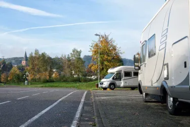 Wohnmobilstellplatz In den Bruchwiesen (© Touristikbüro Holzland/Sickinger Höhe)