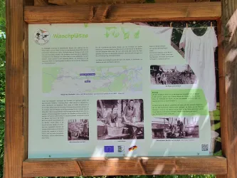 Station Waschplatz Storchenwanderweg Winden