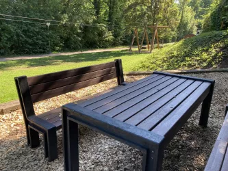 Rastplatz an Seilrutsche Winden