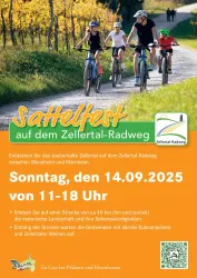 Plakat Sattelfest (© Verein zur Förderung des Tourismus im Zellertal e.V.)