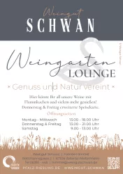 Weingarten Lounge (© Weingut Schwan)