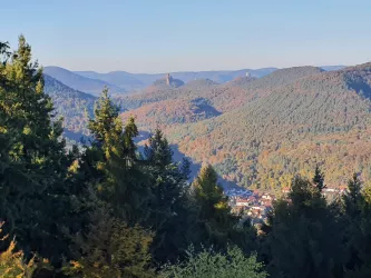 Ausblick auf Burg Trifels