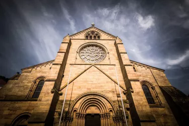 Westfassade Abteikirche Otterberg