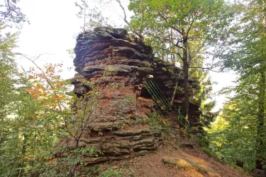 Christkindelfelsen bei Rumbach_=1 (© Foto: Kurt Groß)