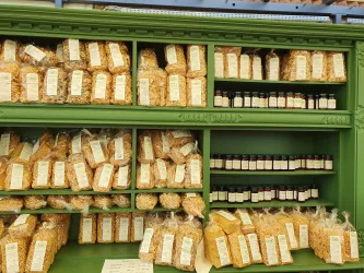 Marktstand Schönung, Erlenbach - Nudeln (© Südpfalz Tourismus Kandel e.V.)