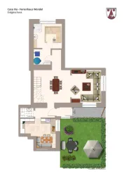Casa Via Grundriss - EG