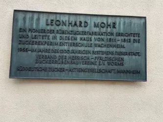 Wachenheimer Hof Tafel (© Bernard)