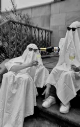 Halloween Geist (© Tourist Info Wachenheim)