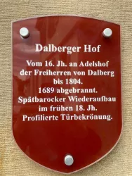 Dahlbergerhof Schild (© Bernard)