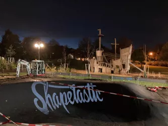 Pumptrack Nacht (© Göbel)