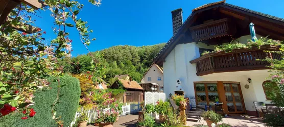Terrasse und Balkon auf der Rückseite