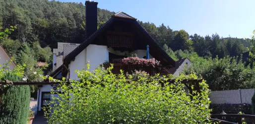 Blick auf den Balkon