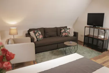 Ferienwohnung Auszeit - Wohnzimmer (1) (© Archiv Ferienwohnung Auszeit)
